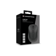Ratón Conceptronic Lorcan04b Wireless Dual Bluetooth 5.0 - 2.4ghz 4 Botones