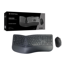 Teclado y ratón inalámbrico ergonomico Conceptronic Orazio02 -Portugues-