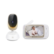 Vigilabebés Motorola VM85 5" + cámara motorizada + WiFi