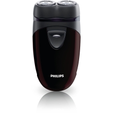 Afeitadora Philips Pq206/18 2 Cabezales Se Adapta A Las Curvas De La Cara Inalambrica 2 Pilas AA