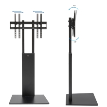 Soporte de suelo "Mirror" Tooq FS2288M-B para Pantallas de 32" a 85"