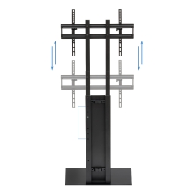 Soporte de suelo "Mirror" Tooq FS2288M-B para Pantallas de 32" a 85"
