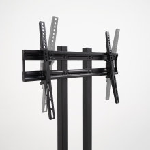 Soporte de suelo "Mirror" Tooq FS2288M-B para Pantallas de 32" a 85"