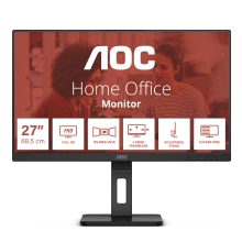 Monitor AOC 27e3qaf 27" IPS DP HDMI VGA pivotante negro