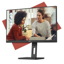 Monitor AOC 27e3qaf 27" IPS DP HDMI VGA pivotante negro
