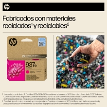 Cartucho original HP 937e magenta