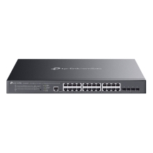 Switch Semigestionable Jetstream Tp-link Sg3428xmpp L2+28p 8xpoe++ Gb 90w 16xpoe+ Gb 30w 4xsfp+ 10g