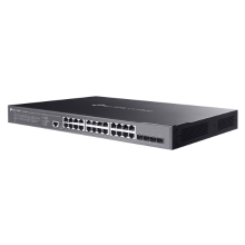 Switch Semigestionable Jetstream Tp-link Sg3428xmpp L2+28p 8xpoe++ Gb 90w 16xpoe+ Gb 30w 4xsfp+ 10g