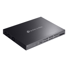 Switch Semigestionable Jetstream Tp-link Sg3428xmpp L2+28p 8xpoe++ Gb 90w 16xpoe+ Gb 30w 4xsfp+ 10g