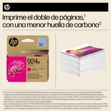 Cartucho original HP 924e magenta
