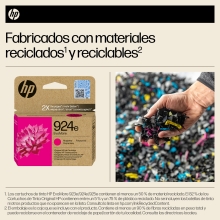 Cartucho original HP 924e magenta
