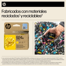 Cartucho original HP 924e amarillo