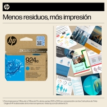 Cartucho Original HP 924e cian