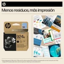 Cartucho original HP 924e negro