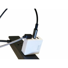 Cable Equip USB tipo C 3.2 macho/macho transferencia 20G 5A 240W 4K 3m trenzado y acodado