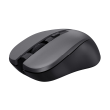 Teclado y ratón Inalámbrico Trezo teclas silenciosas, negro
