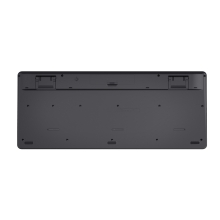 Teclado y ratón Inalámbrico Trezo teclas silenciosas, negro