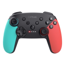 Gamepad Trust Gxt1246 Muta Para Nintendo Switch Con Controles De Mov. Y Respuesta De Vibraci Blu-red