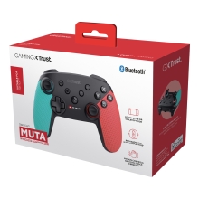 Gamepad Trust Gxt1246 Muta Para Nintendo Switch Con Controles De Mov. Y Respuesta De Vibraci Blu-red