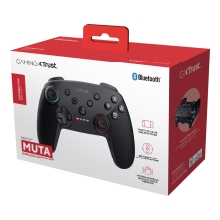 Gamepad Trust Gxt1246 Muta Para Nintendo Switch Con Controles De Mov. Y Respuesta De Vibracion Negro