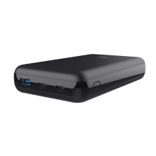 Power Bank Trust Laro 100w 20.000mah -1 Usb-a Y 2 USB-c para Portatil Negro