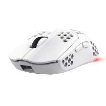Ratón Inalámbrico Trust Gxt 929w Helox Ultraligero, Iluminación led con respiración blanco