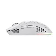 Ratón Inalámbrico Trust Gxt 929w Helox Ultraligero, Iluminación led con respiración blanco