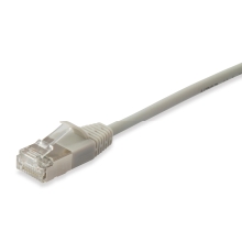 Cable de red Equip S/FTP Cat6A 0.25m slim LS0H beige
