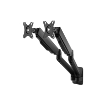 Soporte de pared Equip 650138 17" a 32" con 2 brazos de gas negro
