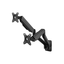 Soporte de pared Equip 650138 17" a 32" con 2 brazos de gas negro