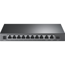 Switch TP-Link TL-SL1311P 8 puertos Poe+ 10/100, 2 puertos Gigabit, 1 puerto SFP