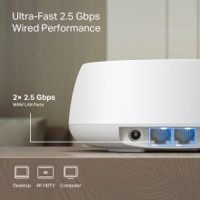 Punto De Acceso Interior Mesh Wifi 7 Tp-link DECO BE25 2-PACK