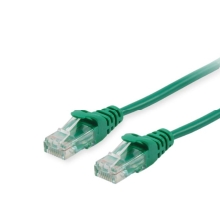 Cable de red Equip U/UTP Cat6 0.15m LS0H verde