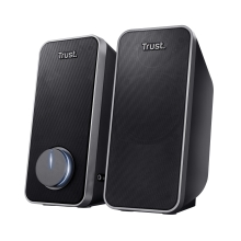 Altavoces Trust Arys 2.0 14W 3,5mm y alimentación por USB negro