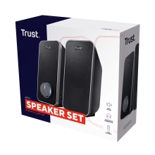 Altavoces Trust Arys 2.0 14W 3,5mm y alimentación por USB negro