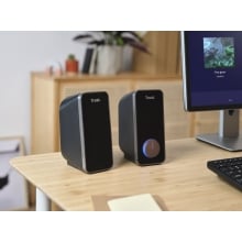 Altavoces Trust Arys 2.0 14W 3,5mm y alimentación por USB negro