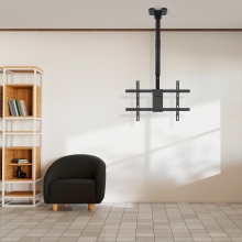Soporte Techo TooQ LPCE1186TSLI-B Pantallas 43-86" 485-925mm Negro