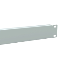 Panel Ciego 1u Armario Rack 10" Gris Claro (ral 7035)