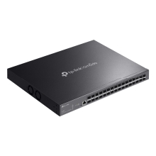 Switch Gestionable L2+ Tp-link Sx3032f 32x10gbps Sfp+ L2+ Doble Fuente Redundante Gestion Omada Sdn Administracion Web