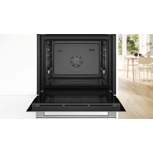 Horno Bosch HBG536EW3 71L AquaClean LCD Blanco