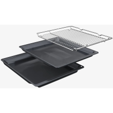 Horno Bosch HBG536EW3 71L AquaClean LCD Blanco