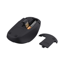 Ratón inalámbrico Trust Wireless Tm-201 Compacto Negro