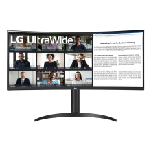 Monitor LG 34WR55QK-B 34" HDMI DP Pivotante Curvo