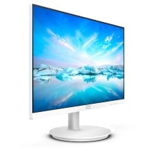 Monitor Philips 241v8aw 24" IPS multimedia VGA HDMI blanco