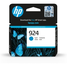 Cartucho original HP 924 cian