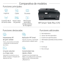Multifunción HP Smart Tank Plus 570 wifi A4
