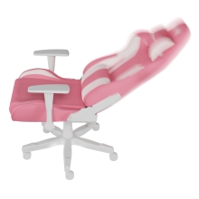 Silla gaming Genesis Nitro 710 gaslift 4 150kg rosa-blanco