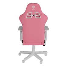 Silla gaming Genesis Nitro 710 gaslift 4 150kg rosa-blanco
