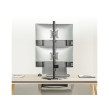 Soporte de mesa Equip 650128 13" a 32" con peana para 2 pantallas
