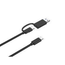 Caja externa Conceptronic Dante SSD M.2 NVMe USB-C / USB-A